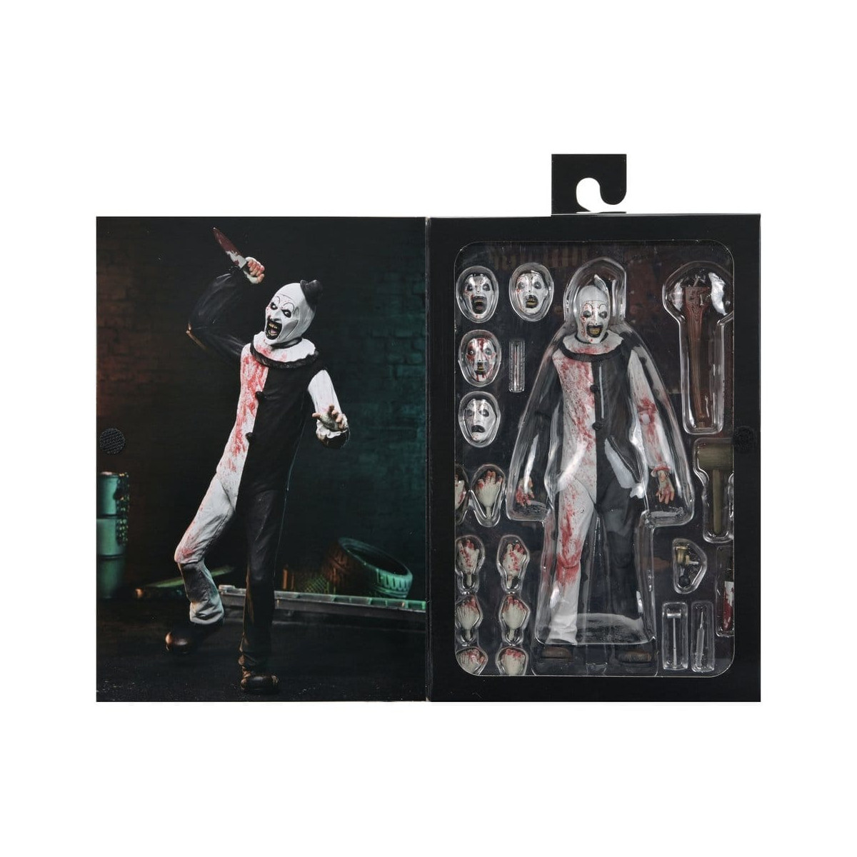 Kopie von Neca Terrifier 2 - Ultimate Art the Clown & Little Pale Girl