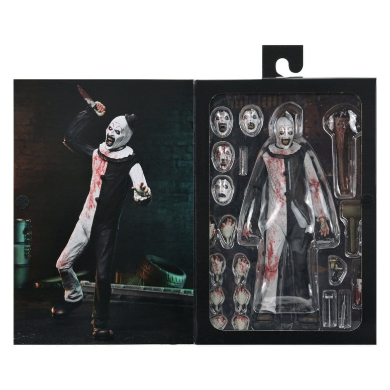 Kopie von Neca Terrifier 2 - Ultimate Art the Clown & Little Pale Girl