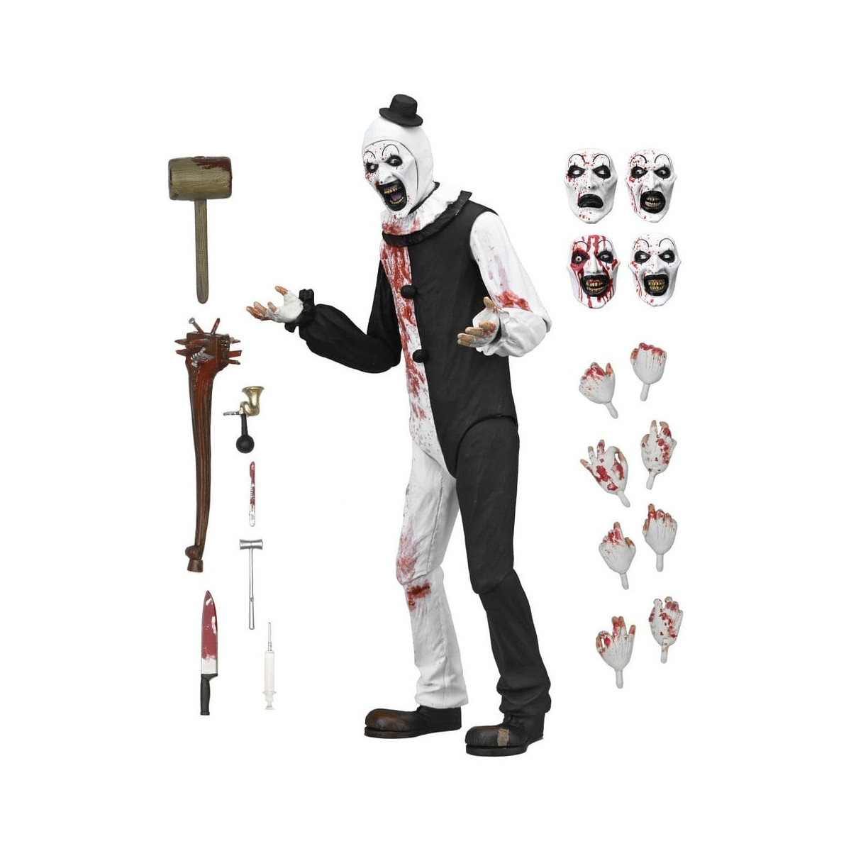 Kopie von Neca Terrifier 2 - Ultimate Art the Clown & Little Pale Girl
