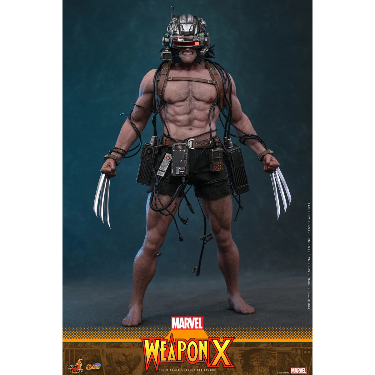 Hot Toys Marvel - Weapon X - Comics Masterpiece 1/6