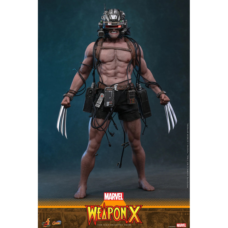 Hot Toys Marvel - Weapon X - Comics Masterpiece 1/6