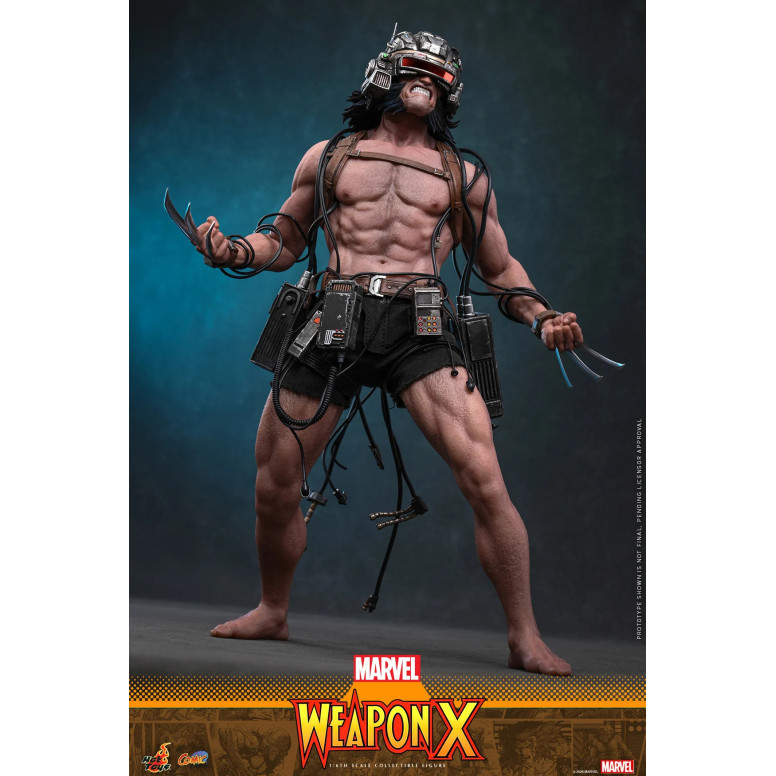 Hot Toys Marvel - Weapon X - Comics Masterpiece 1/6