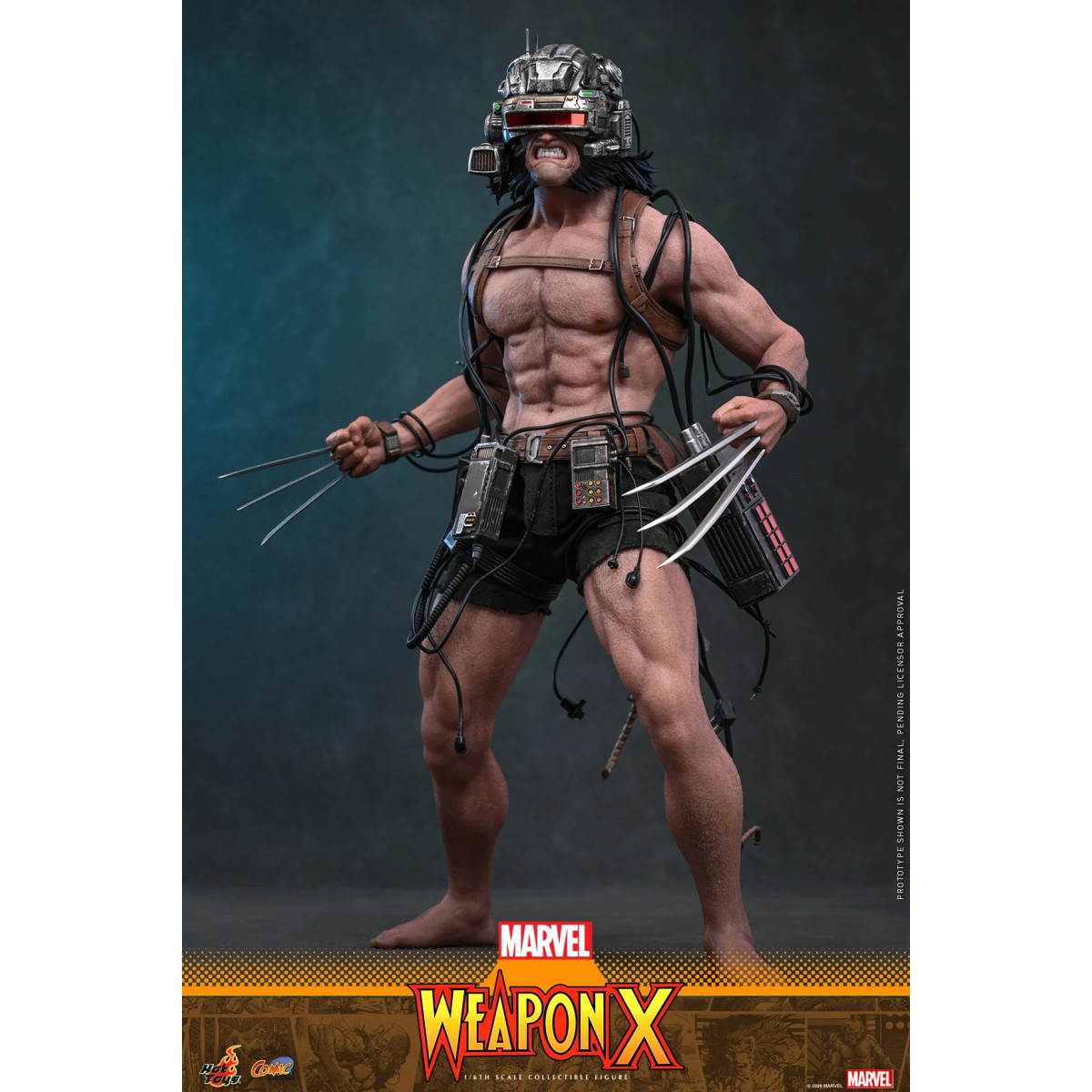 Hot Toys Marvel - Weapon X - Comics Masterpiece 1/6