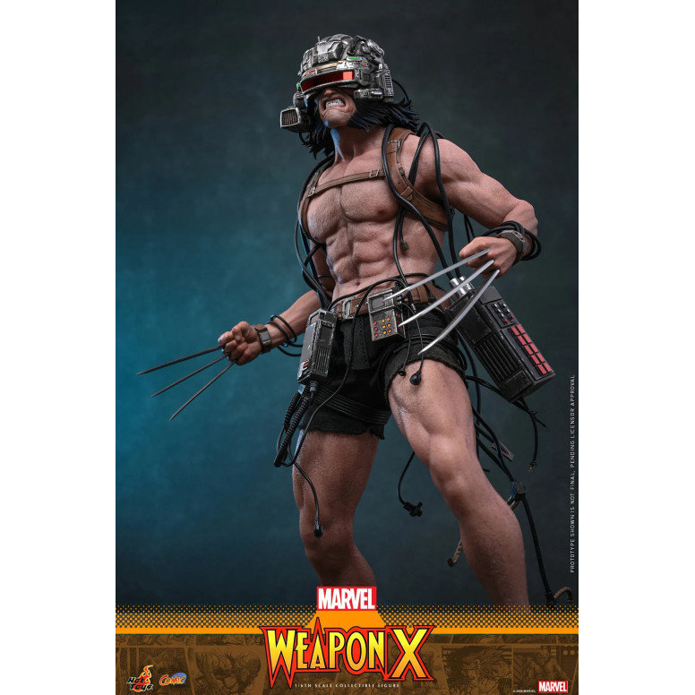 Hot Toys Marvel - Weapon X - Comics Masterpiece 1/6