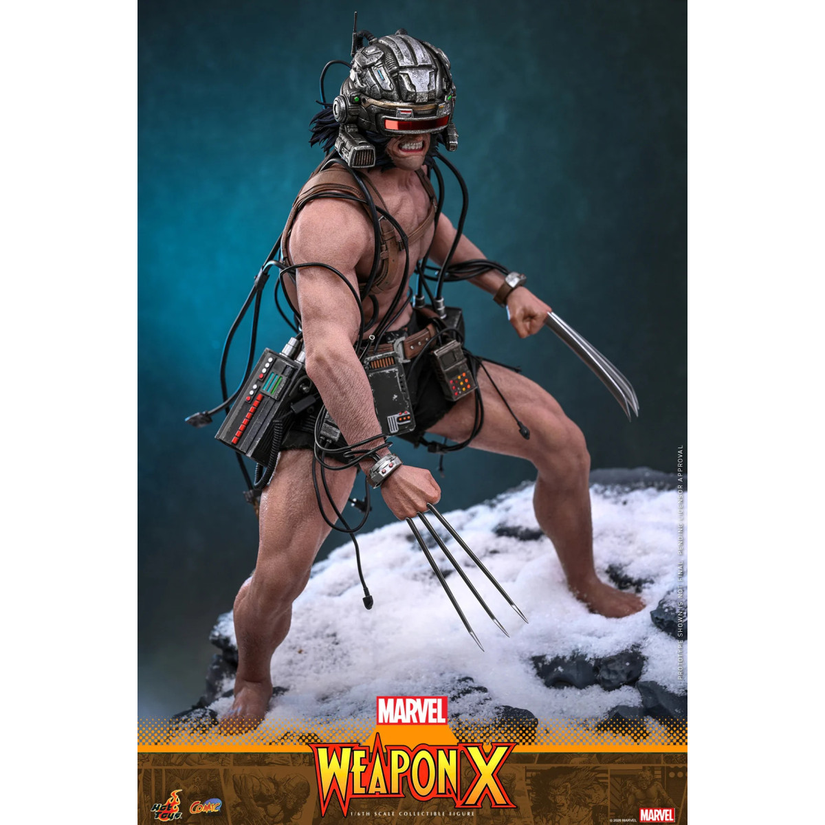 Hot Toys Marvel - Weapon X - Comics Masterpiece 1/6