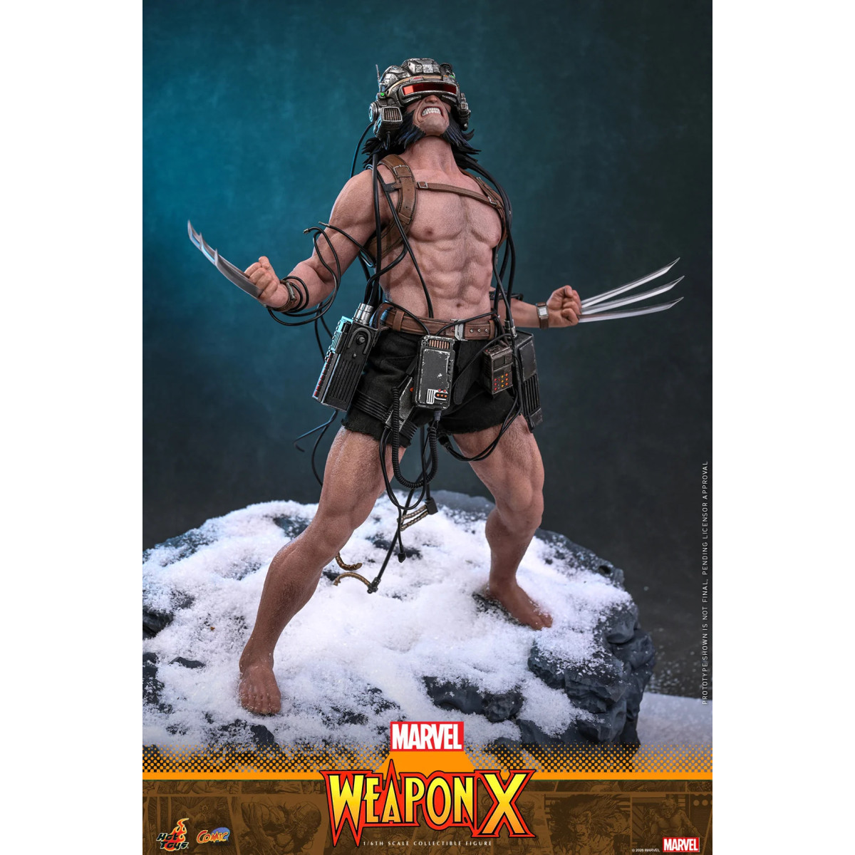Hot Toys Marvel - Weapon X - Comics Masterpiece 1/6