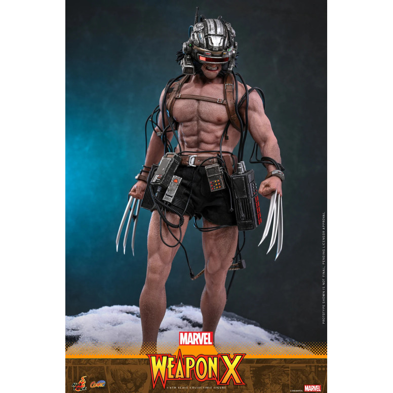 Hot Toys Marvel - Weapon X - Comics Masterpiece 1/6