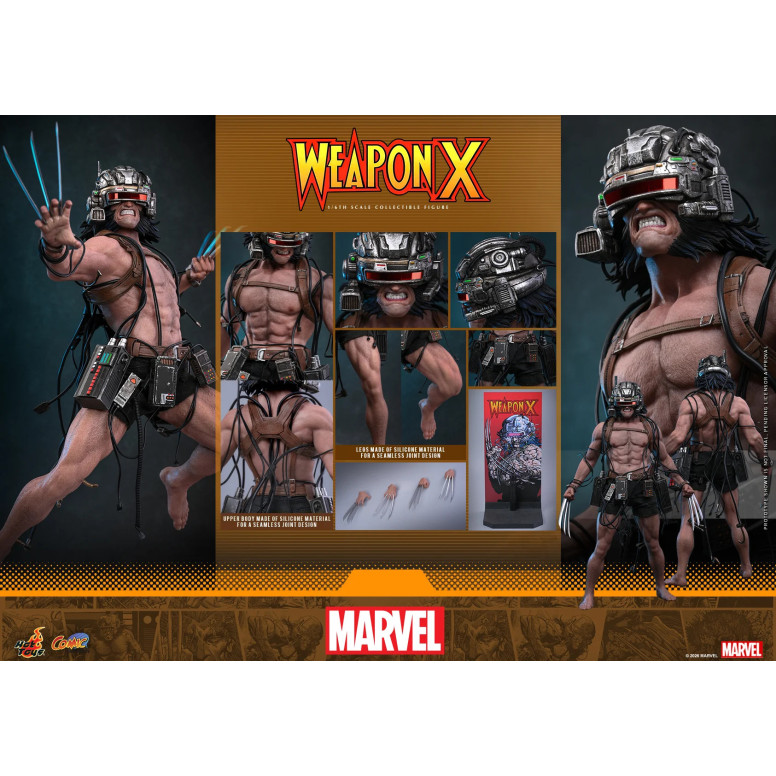 Hot Toys Marvel - Weapon X - Comics Masterpiece 1/6
