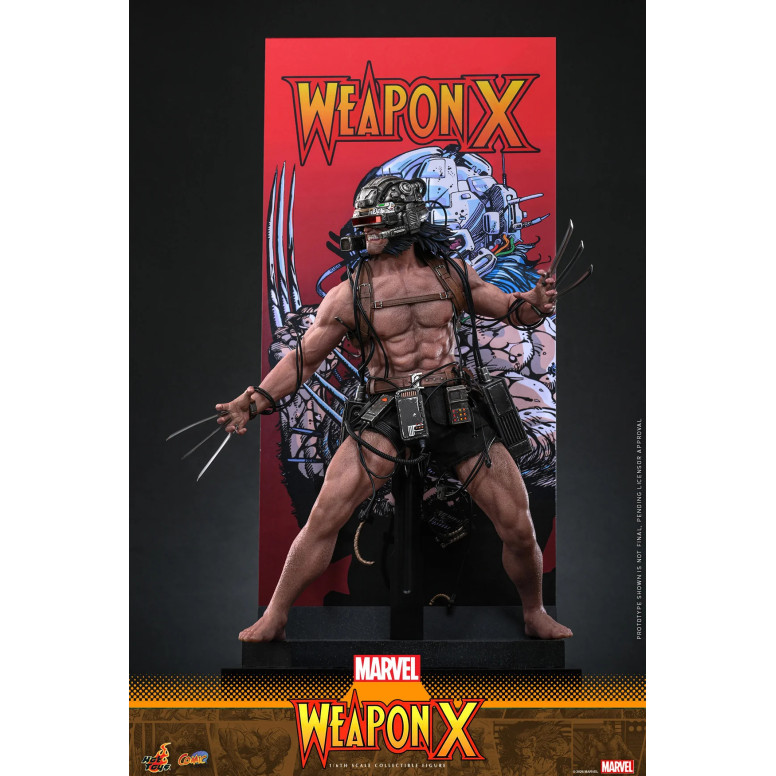Hot Toys Marvel - Weapon X - Comics Masterpiece 1/6