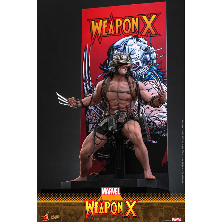 Hot Toys Marvel - Weapon X - Comics Masterpiece 1/6