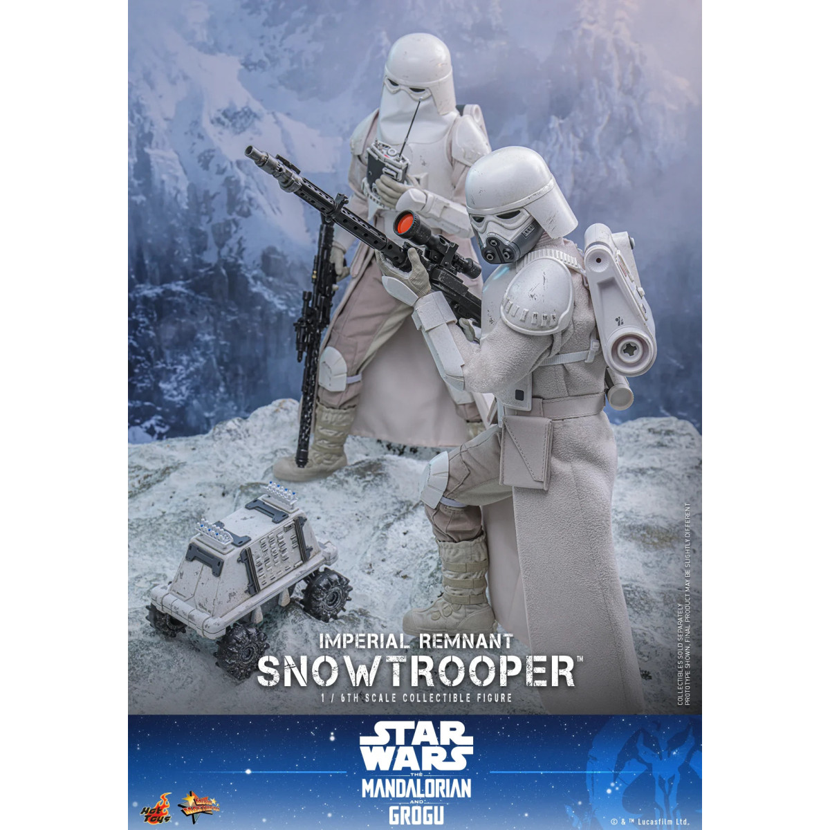 Hot Toys Star Wars - Imperial Remnant Snowtrooper 1/6 MMS838 - Star Wars: The Mandalorian & Grogu