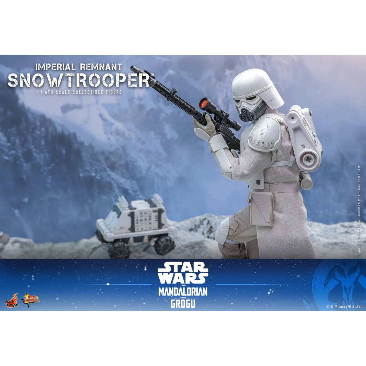 Hot Toys Star Wars - Imperial Remnant Snowtrooper 1/6 MMS838 - Star Wars: The Mandalorian & Grogu