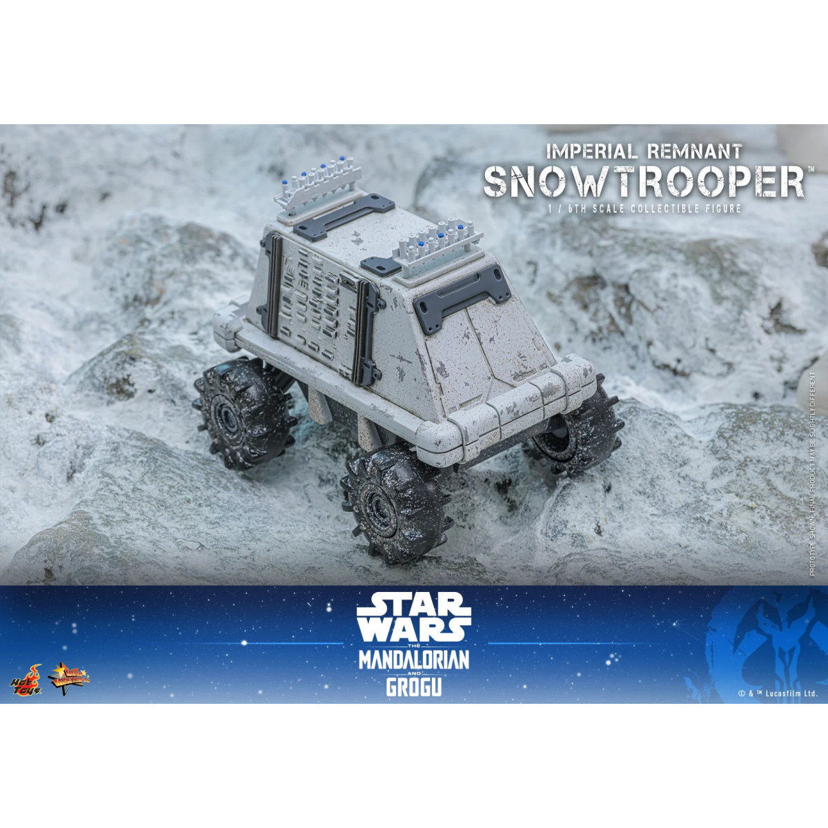 Hot Toys Star Wars - Imperial Remnant Snowtrooper 1/6 MMS838 - Star Wars: The Mandalorian & Grogu