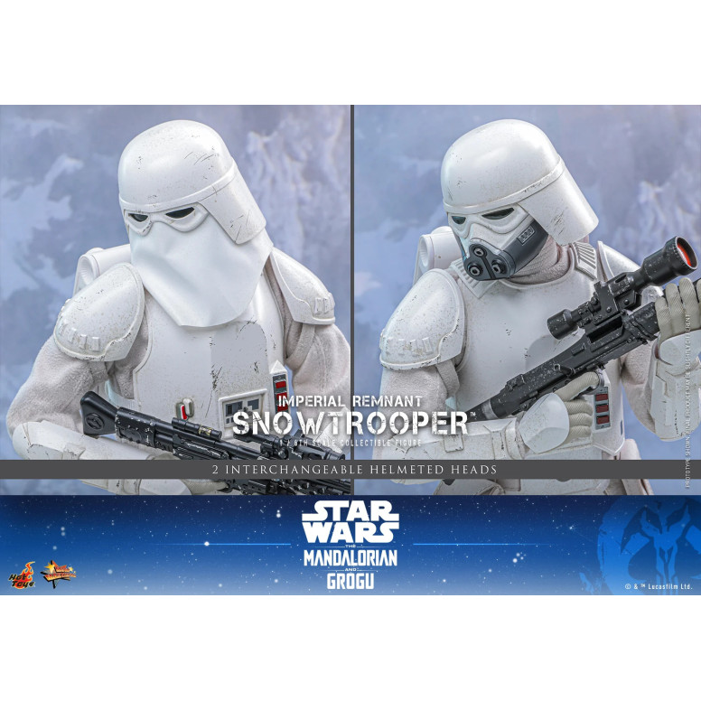 Hot Toys Star Wars - Imperial Remnant Snowtrooper 1/6 MMS838 - Star Wars: The Mandalorian & Grogu