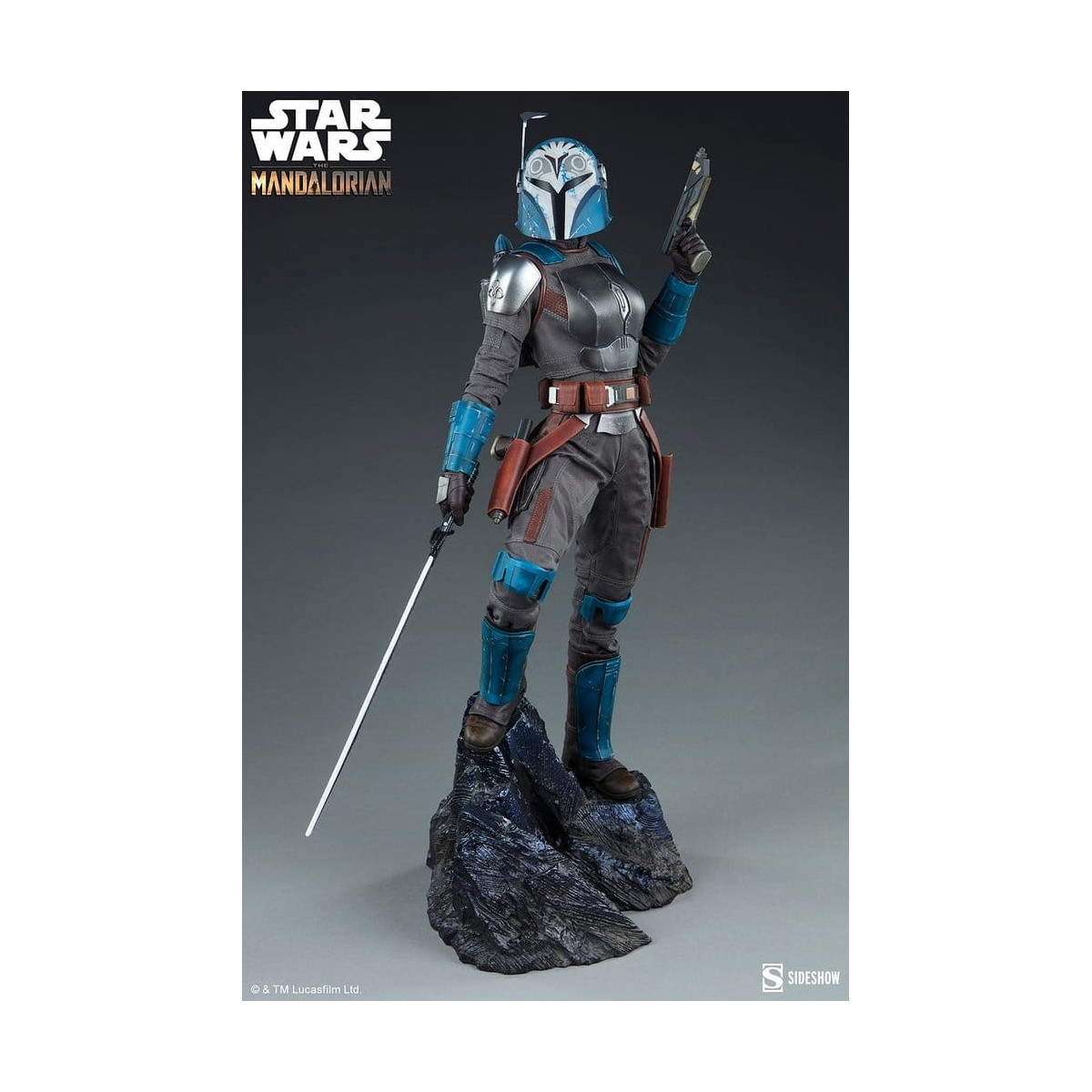 Sideshow Star Wars - Bo-Katan Kryze (Sammleredition) Premium Format Mixed Media 1/4 - The Mandalorian