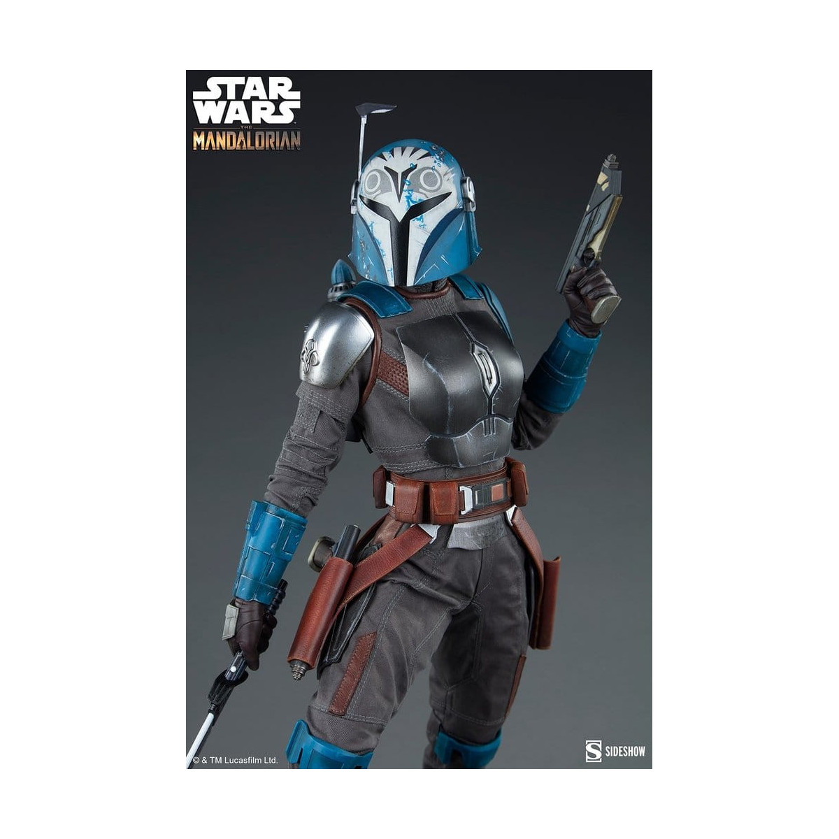 Sideshow Star Wars - Bo-Katan Kryze (Sammleredition) Premium Format Mixed Media 1/4 - The Mandalorian