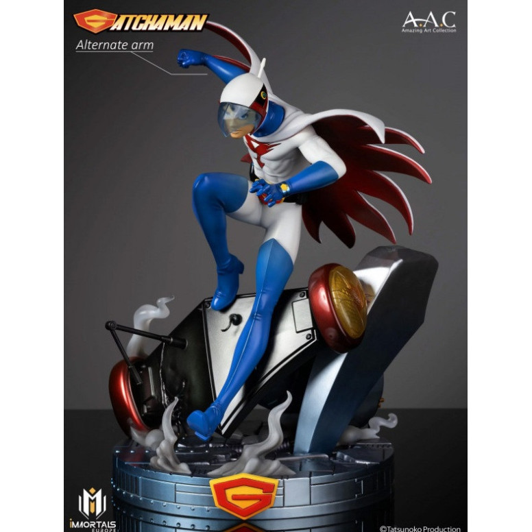 Immortals Collectibles Gatachman - Ken The Eagle The Leader Of The Science Ninja Team - Amazing Art Collection 1/7