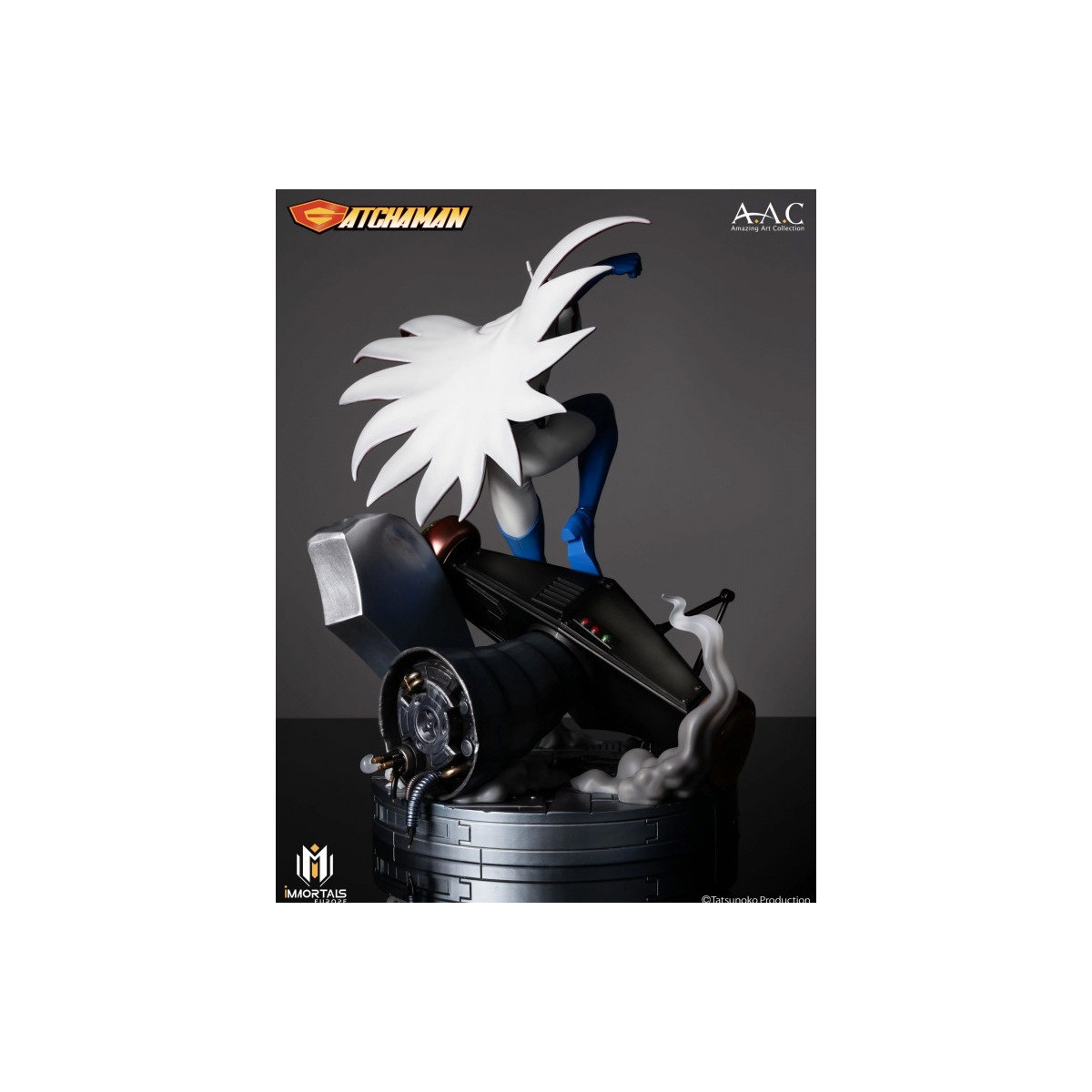 Immortals Collectibles Gatachman - Ken The Eagle The Leader Of The Science Ninja Team - Amazing Art Collection 1/7