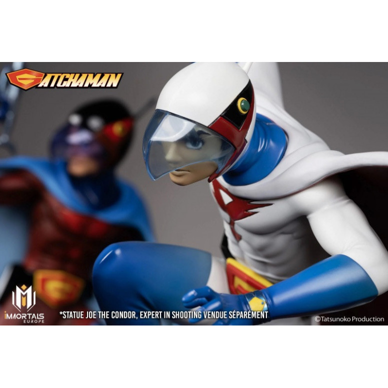 Immortals Collectibles Gatachman - Ken The Eagle The Leader Of The Science Ninja Team - Amazing Art Collection 1/7