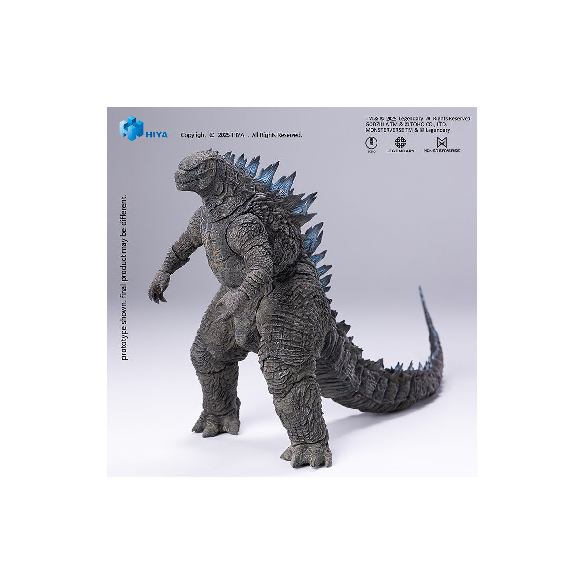 HIYA TOYS - Exquisite Basic Series 1/12 - Godzilla 2014 Translucent Ver.