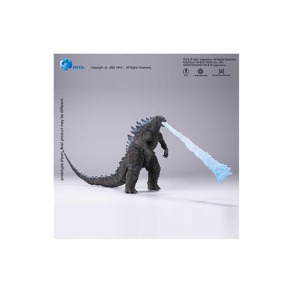 HIYA TOYS - Exquisite Basic Series 1/12 - Godzilla 2014 Translucent Ver.