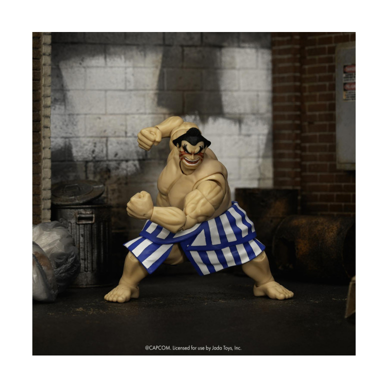 Jada Toys - E.HONDA 1/12 - Ultra Street Fighter II: The Final Challengers - Serie 5