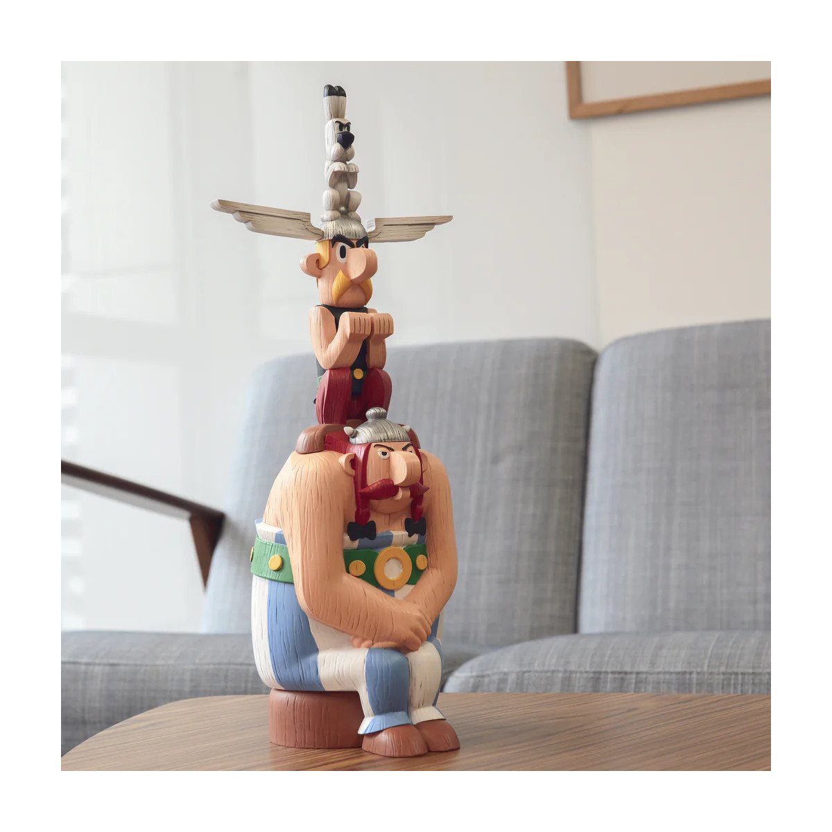 Plastoy - Collectoys Resin-Statue Der Totempfahl von Asterix