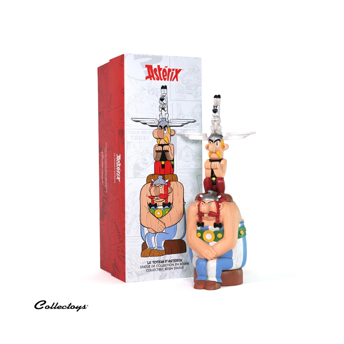 Plastoy - Collectoys Resin-Statue Der Totempfahl von Asterix