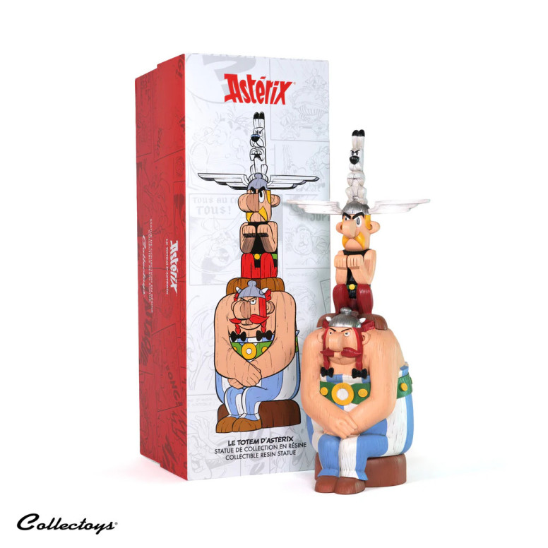Plastoy - Collectoys Resin-Statue Der Totempfahl von Asterix