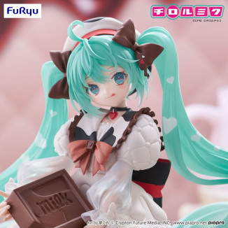 Furyu Trio-Try-iT - Hatsune Miku Milk Ver. - Hatsune Miku x Tirol Choco