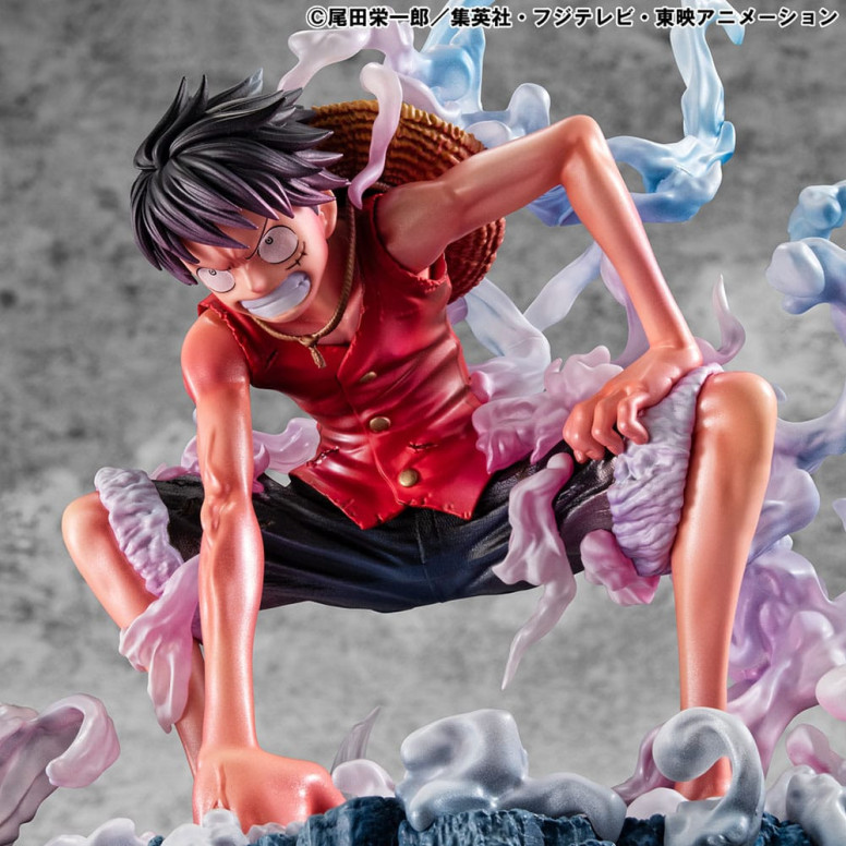 Megahouse One Piece Portrait Of Pirates - P.O.P. Monkey D. Luffy Gear 2 Limited Edition