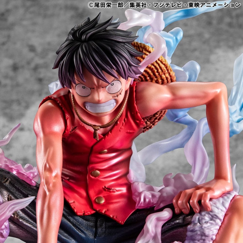 Megahouse One Piece Portrait Of Pirates - P.O.P. Monkey D. Luffy Gear 2 Limited Edition