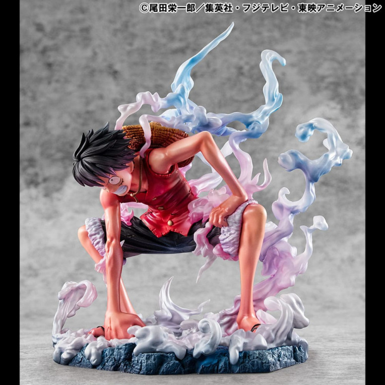 Megahouse One Piece Portrait Of Pirates - P.O.P. Monkey D. Luffy Gear 2 Limited Edition