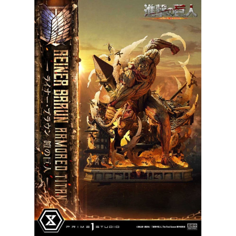 Prime 1 Studio Attack on Titan (Tv Animation) Reiner Braun Armored Titan - Ultimate Diorama Masterline series
