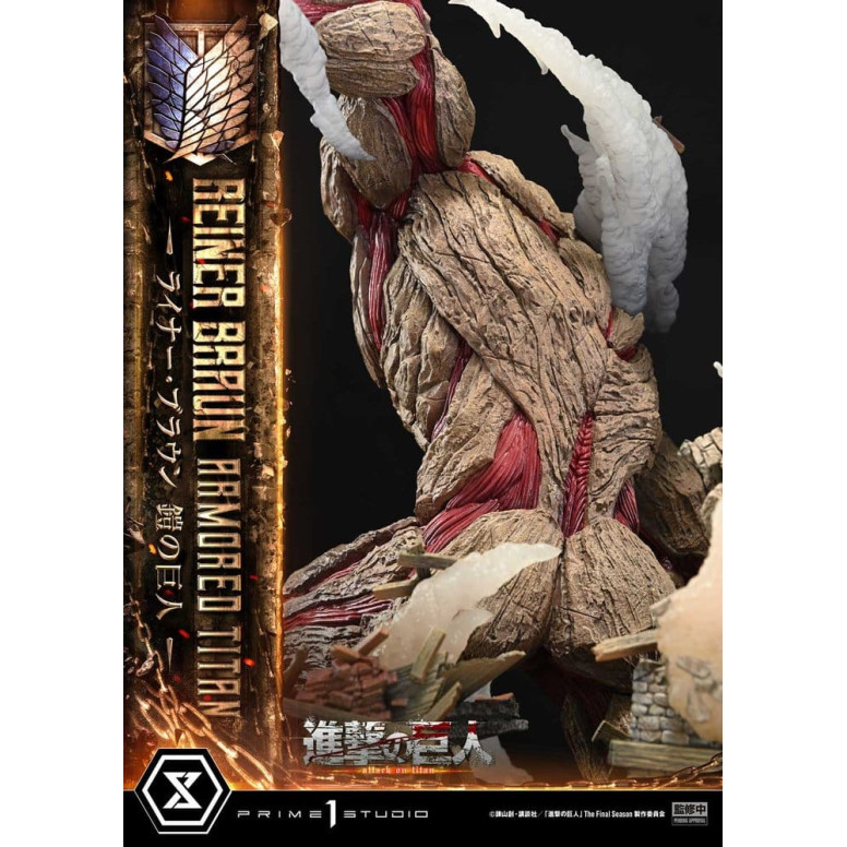 Prime 1 Studio Attack on Titan (Tv Animation) Reiner Braun Armored Titan - Ultimate Diorama Masterline series