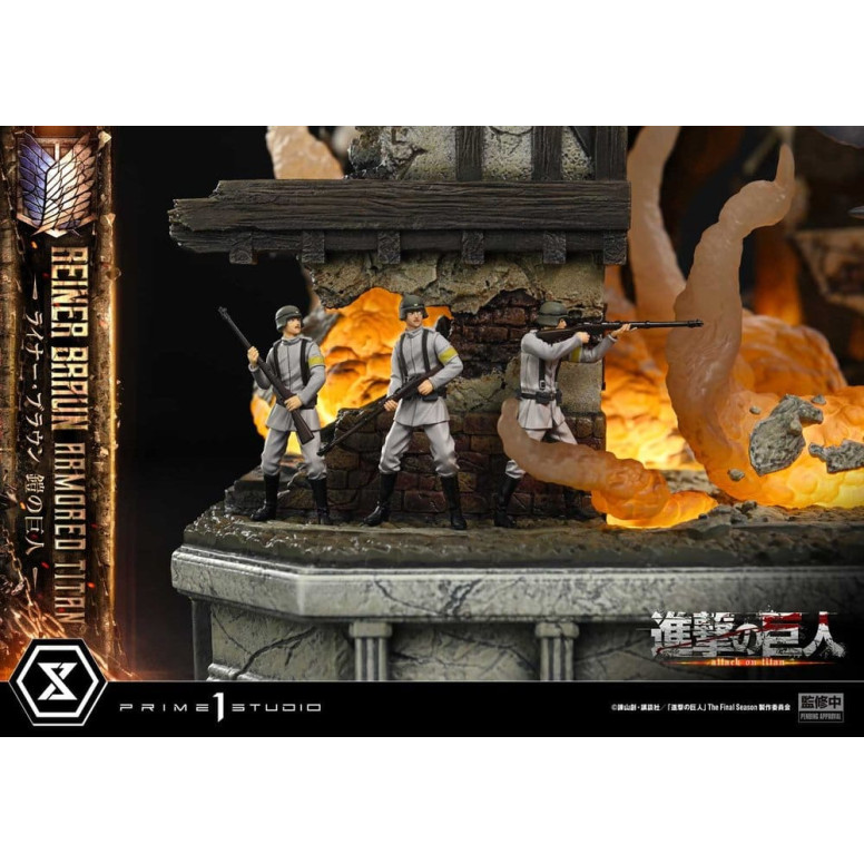 Prime 1 Studio Attack on Titan (Tv Animation) Reiner Braun Armored Titan - Ultimate Diorama Masterline series