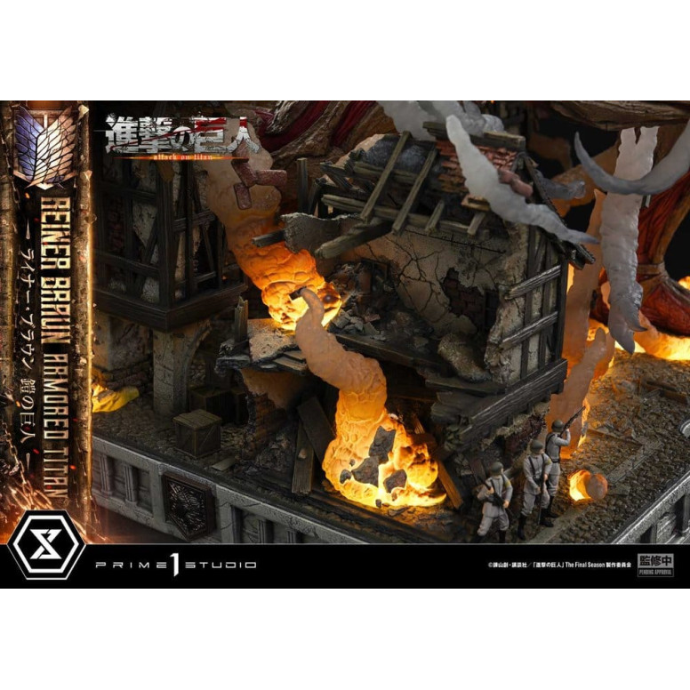 Prime 1 Studio Attack on Titan (Tv Animation) Reiner Braun Armored Titan - Ultimate Diorama Masterline series