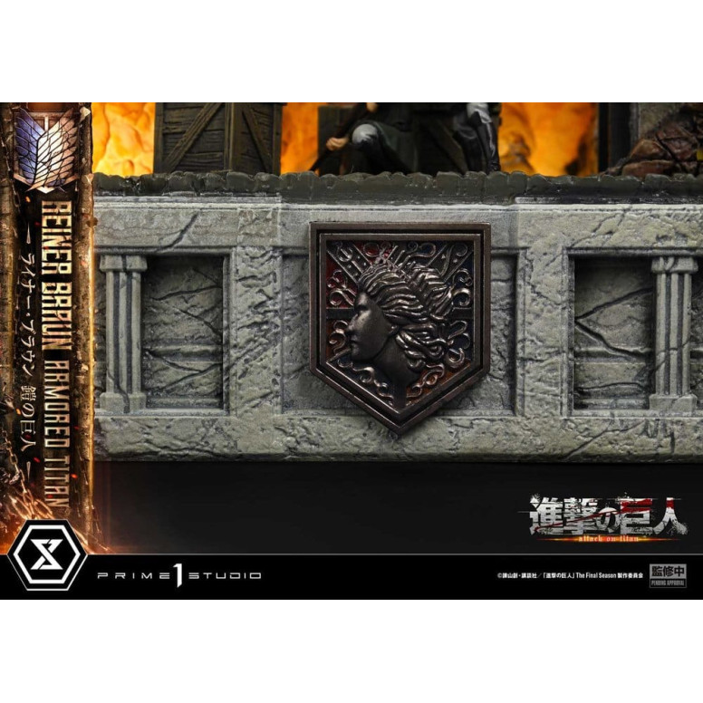 Prime 1 Studio Attack on Titan (Tv Animation) Reiner Braun Armored Titan - Ultimate Diorama Masterline series