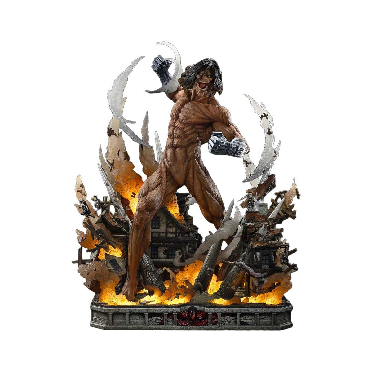 Prime 1 Studio Attack on Titan (Tv Animation) Eren Yeager Attack Titan - Ultimate Diorama Masterline series