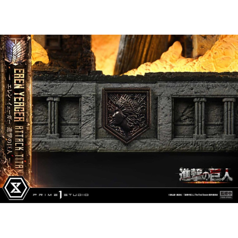 Prime 1 Studio Attack on Titan (Tv Animation) Eren Yeager Attack Titan - Ultimate Diorama Masterline series