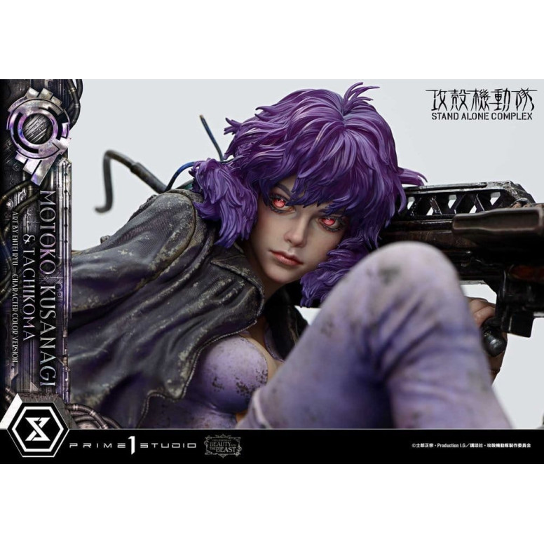 Prime 1 Studio Ghost in the Shell SAC - Motoko Kusanagi & Tachikoma Bonus Version - The Legend of Beauty and the Beast