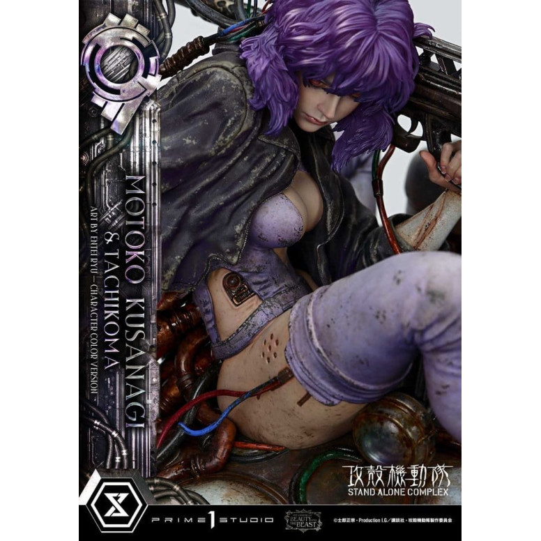 Prime 1 Studio Ghost in the Shell SAC - Motoko Kusanagi & Tachikoma Bonus Version - The Legend of Beauty and the Beast