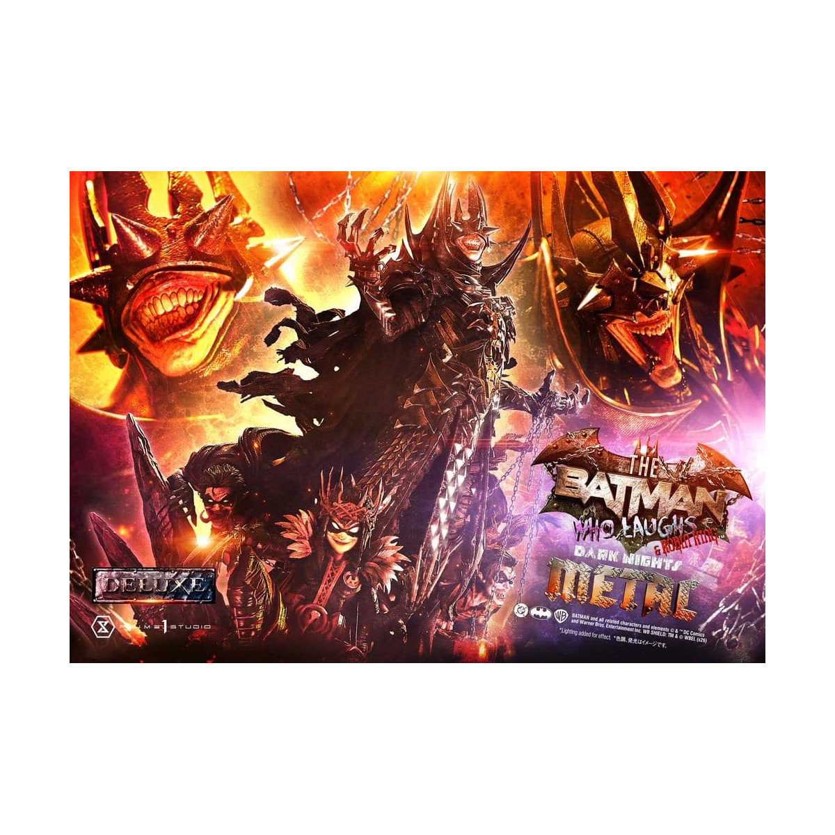 Prime 1 Studio - Museum Masterline 1/3 - The Batman Who Laughs & Robin King Deluxe Version - Dark Nights: Death Metal