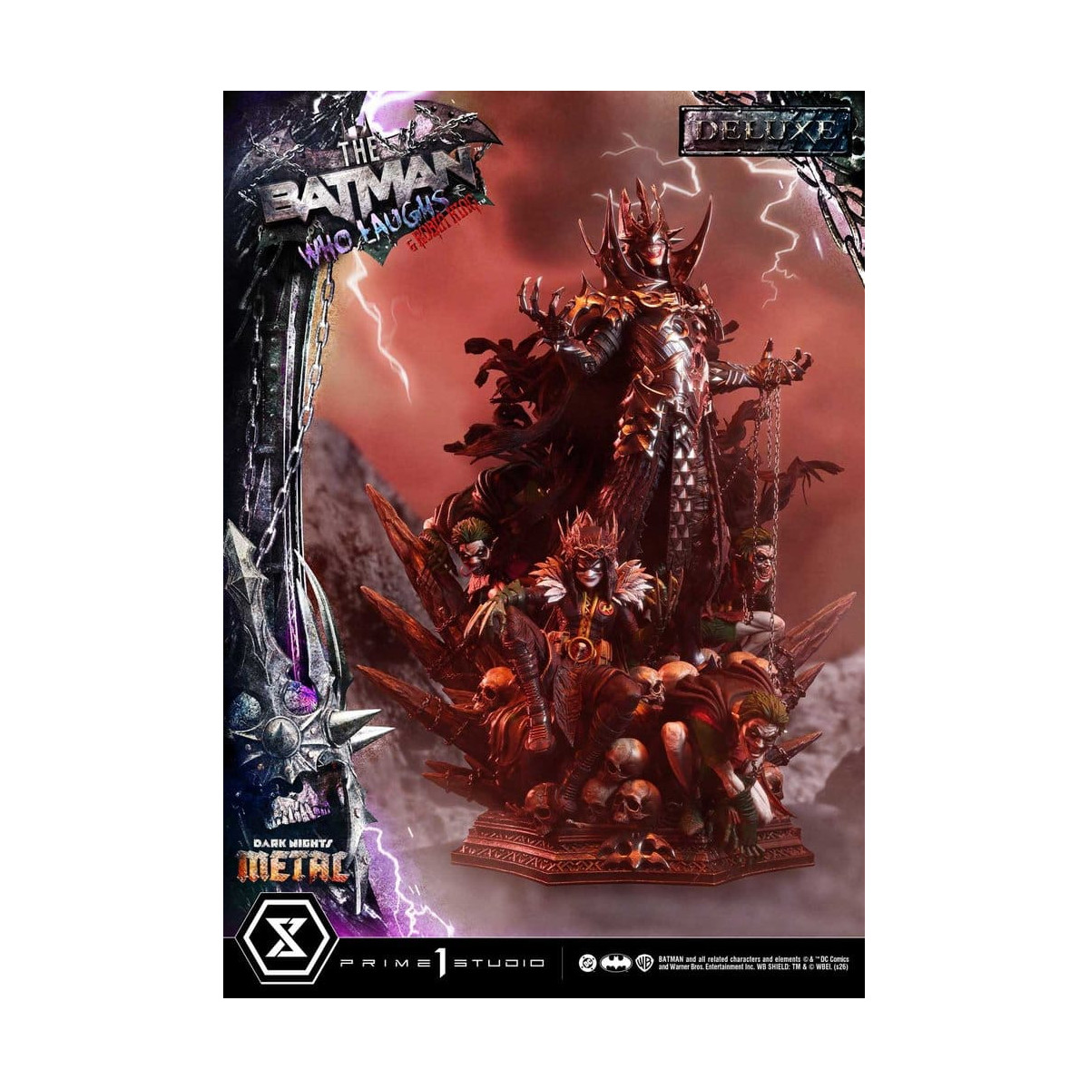 Prime 1 Studio - Museum Masterline 1/3 - The Batman Who Laughs & Robin King Deluxe Version - Dark Nights: Death Metal