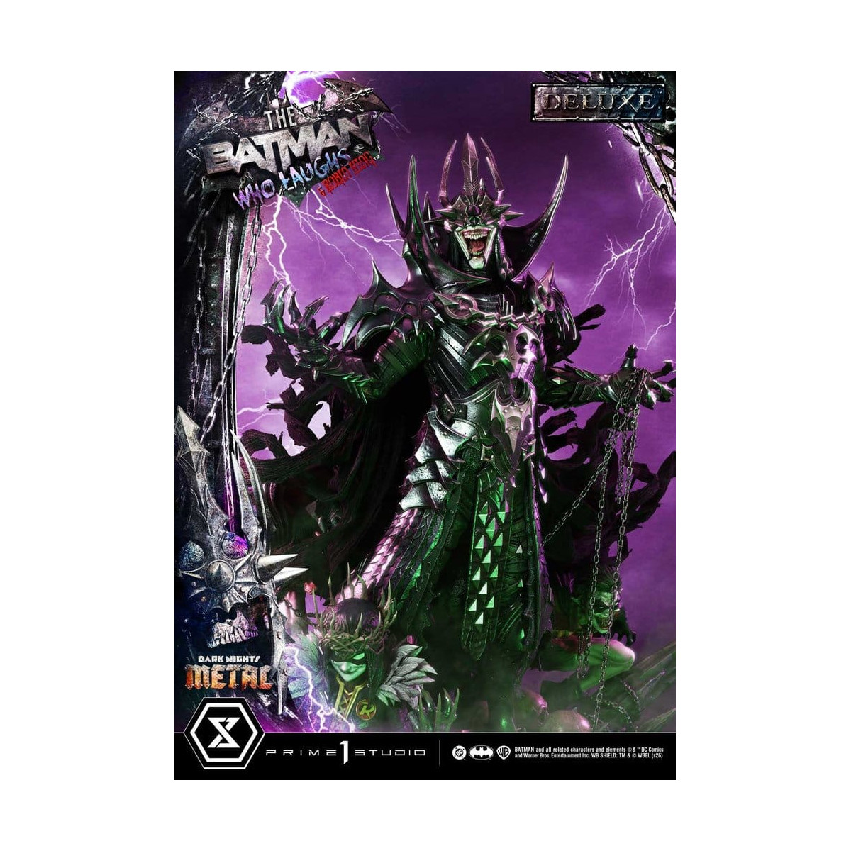 Prime 1 Studio - Museum Masterline 1/3 - The Batman Who Laughs & Robin King Deluxe Version - Dark Nights: Death Metal