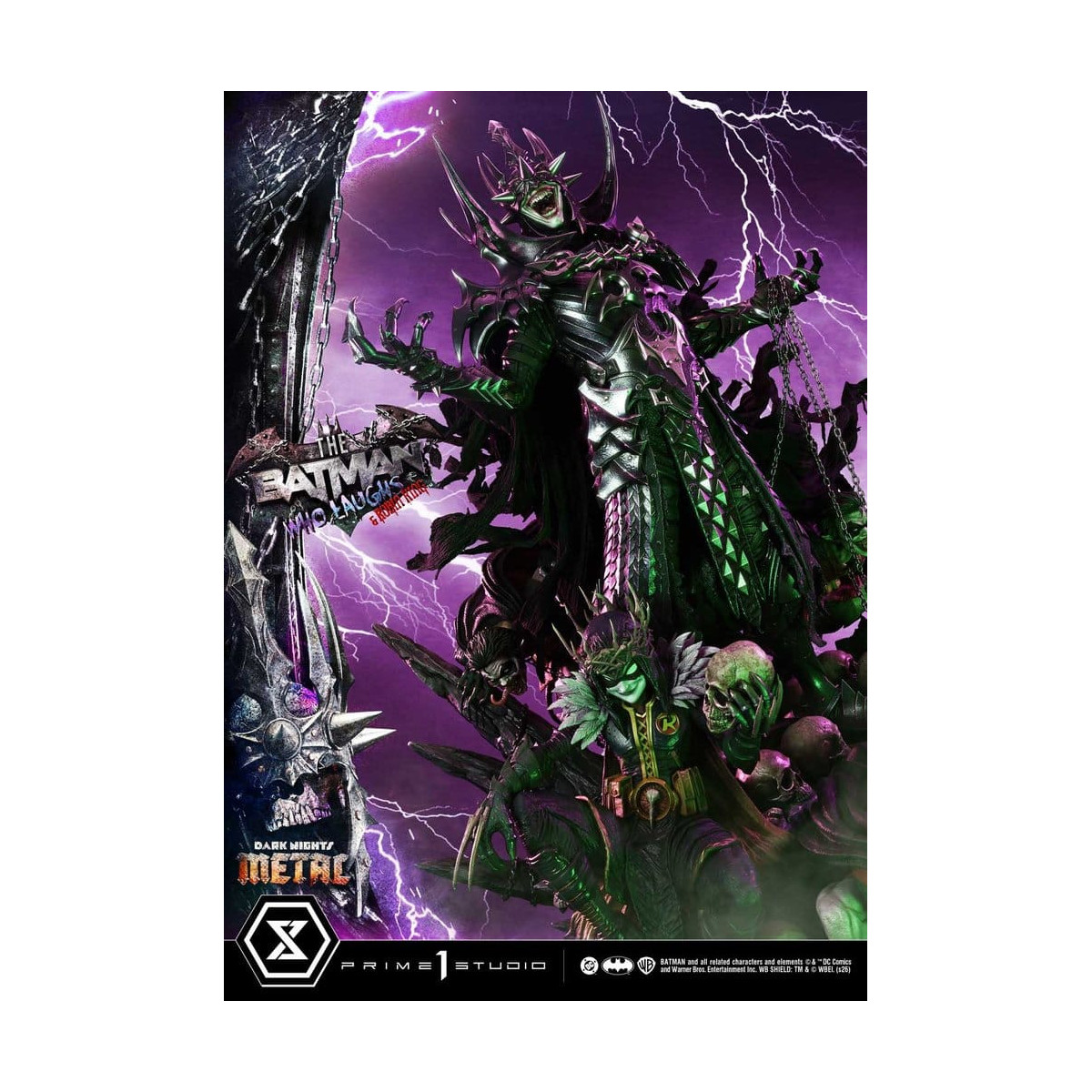 Prime 1 Studio - Museum Masterline 1/3 - The Batman Who Laughs & Robin King Deluxe Version - Dark Nights: Death Metal