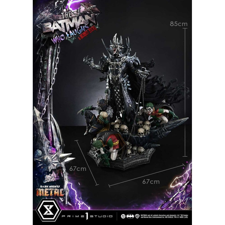 Prime 1 Studio - Museum Masterline 1/3 - The Batman Who Laughs & Robin King Deluxe Version - Dark Nights: Death Metal