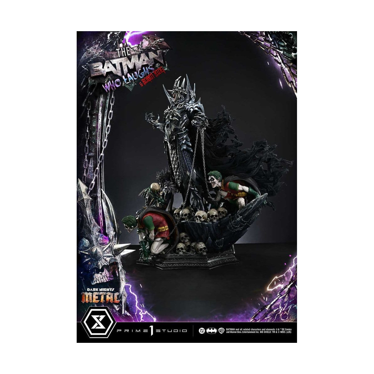 Prime 1 Studio - Museum Masterline 1/3 - The Batman Who Laughs & Robin King Deluxe Version - Dark Nights: Death Metal