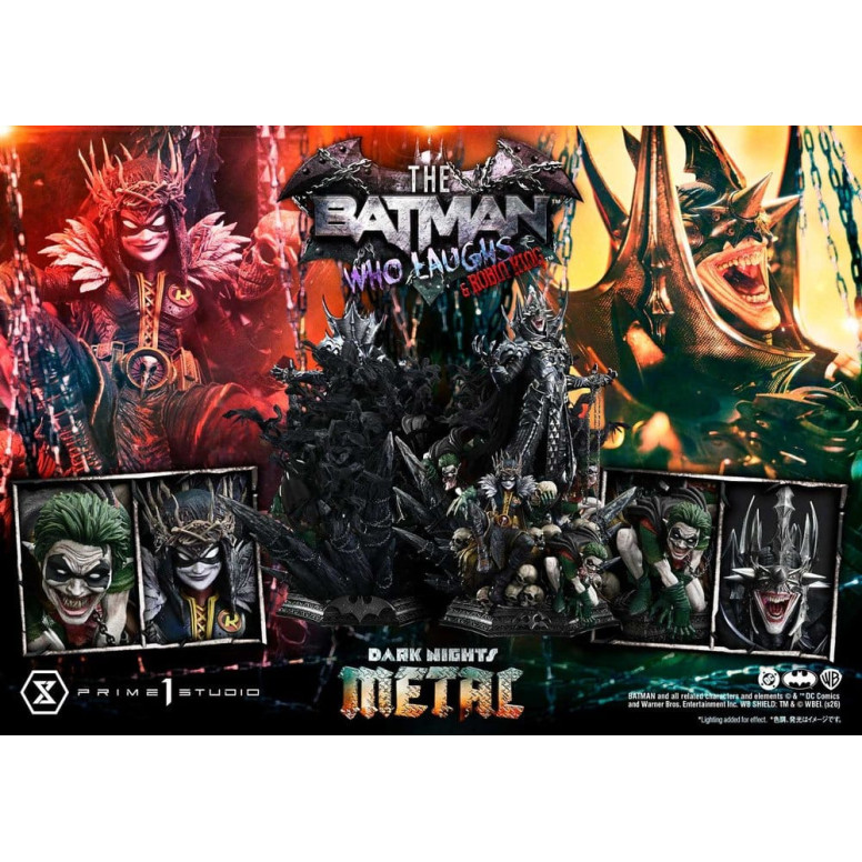 Prime 1 Studio - Museum Masterline 1/3 - The Batman Who Laughs & Robin King - Dark Nights: Death Metal