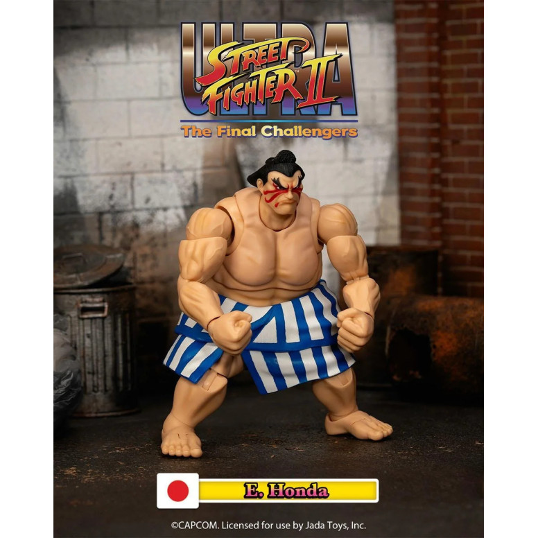 Jada Toys - E.HONDA 1/12 - Ultra Street Fighter II: The Final Challengers - Serie 5